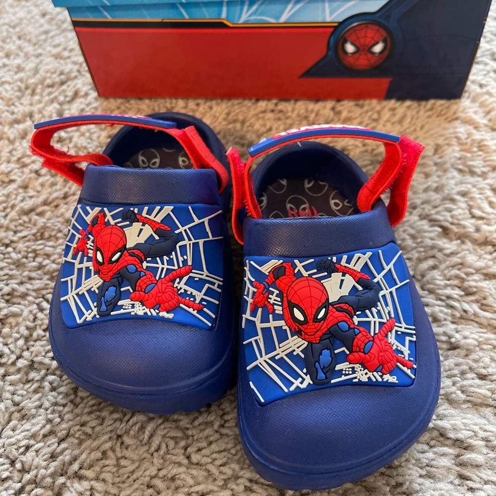 Spider-Man Kids Shoes - Blue and Red 5C